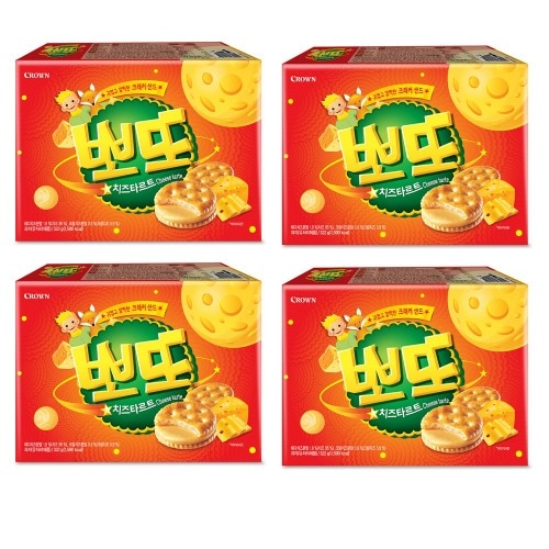 ポトチーズタルト322gx4おいしいスナック韓国料理