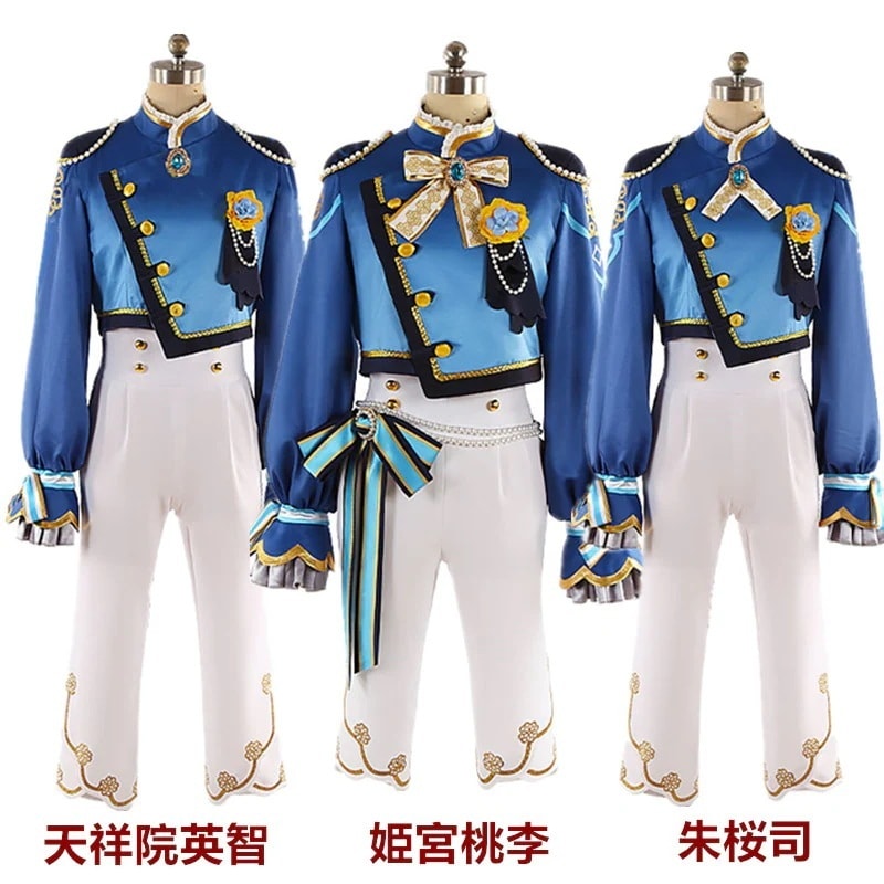 あんさんぶるスターズ! ホワイトブリム 朱桜司 天祥院英智 姫宮桃李 コスプレ衣装 コスチューム