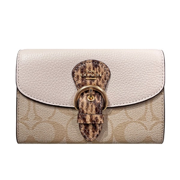 即発 正規品 USA直送 アウトレット レディース 二つ折り財布 シグネチャー 折り畳み財布 CA440 IMOTV