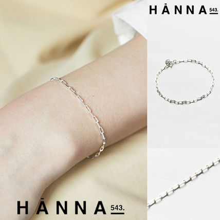 [HANNA543] B433S Silver BraceletBTS JIN 着用