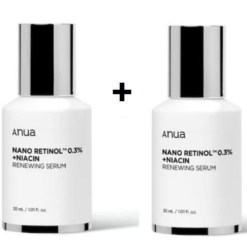 [正規品][NEW/みすたーりゅう天下一武道会Pick]ナノレチノール0.3 ナイアシンリニューイングセラム, 30ml+30ml
