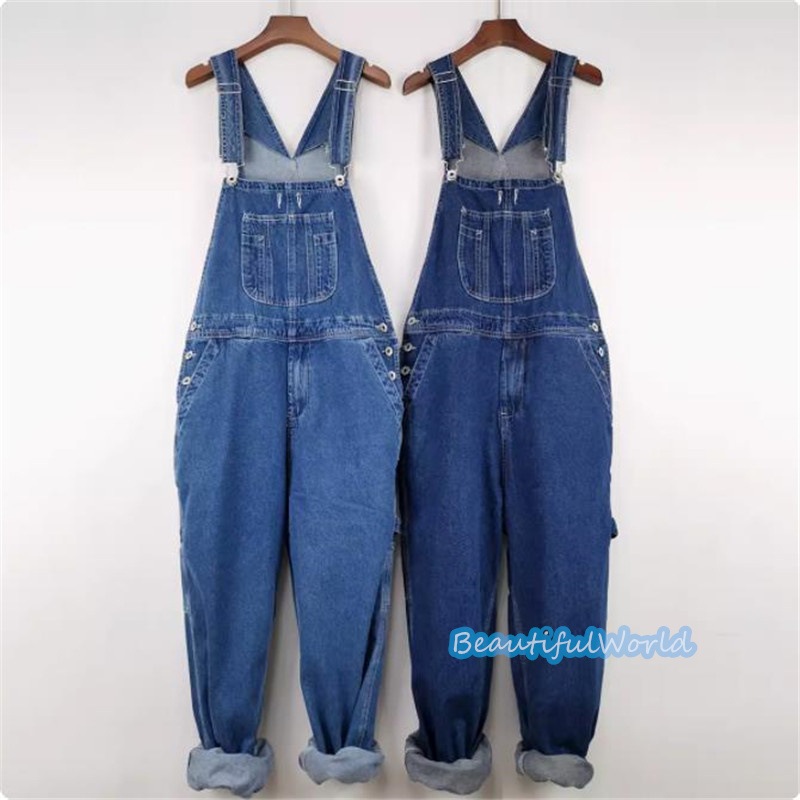 サロペット メンズ オーバーオール デニムオーバーオール つなぎ オールインワン サスペンダー ストリートアメカジ 作業服 春秋 お洒落24bdk33