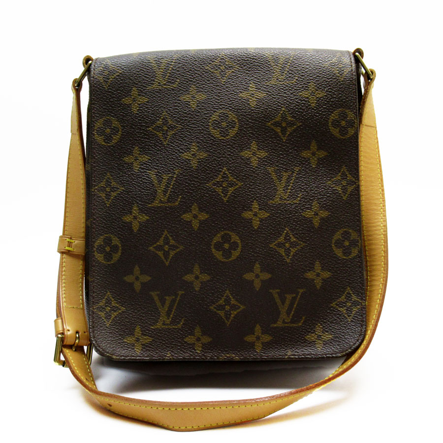 ルイ ヴィトン LOUIS VUITTON ショルダーバッグ モノグラム ミュゼット サルサ ショート モノグラムキャンバス ブラウン レディース M51258 t19492g
