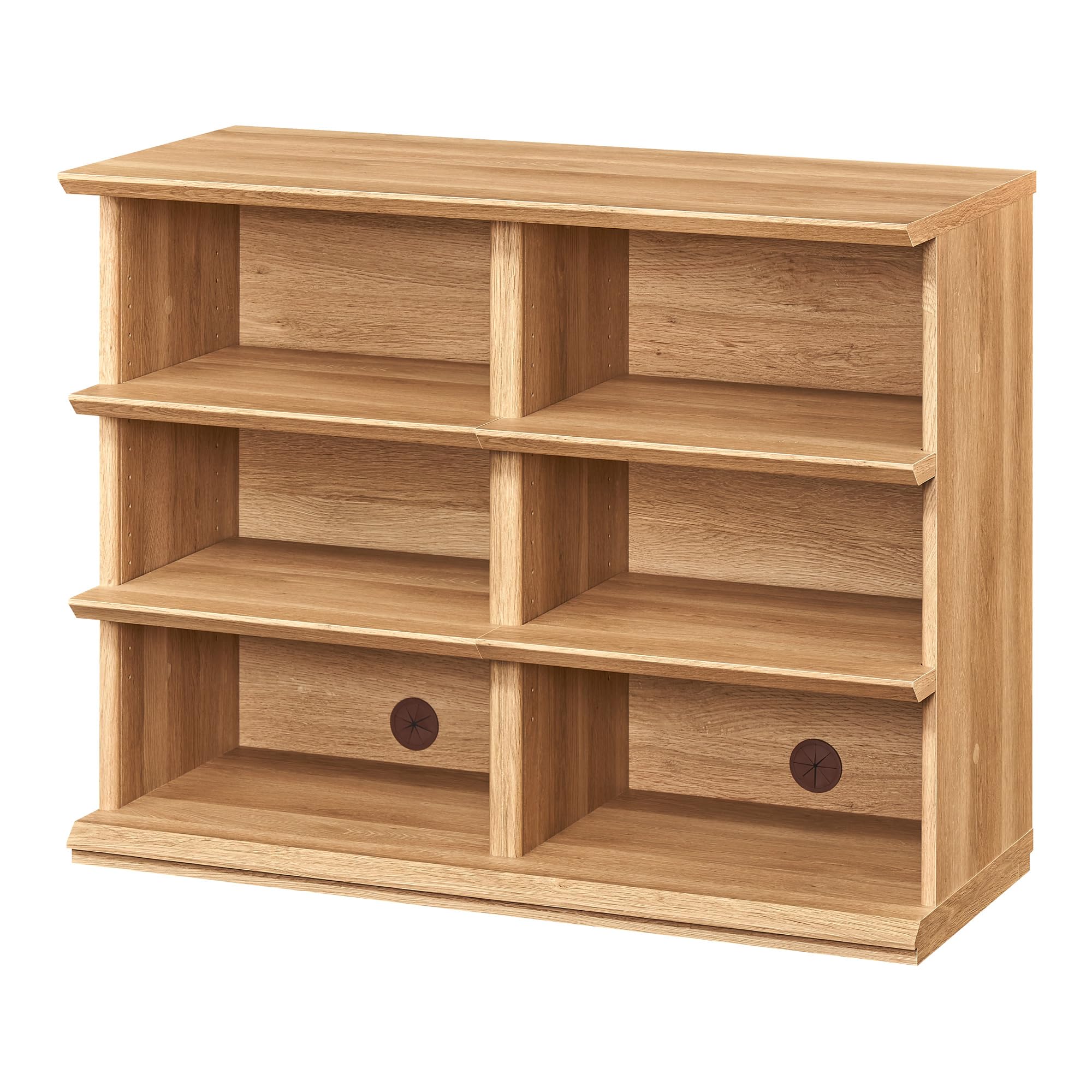 白井産業 オープンラック 棚 シェルフ 本棚 豊富なラインナップでリビングの家具を揃えられるコーディネート家具 ナチュラルブラウン 幅90 高さ72 奥行42cm ナチュリカ NTU-7090R NA