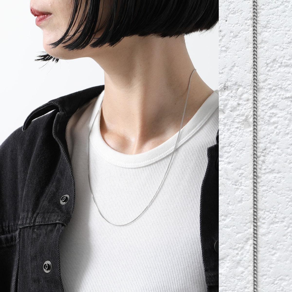 MARIA BLACK マリアブラック ネックレス Nyhavn 55 Necklace ニューハウン 300501AG 55 レディース チェーン アクセサリ 【ts】
