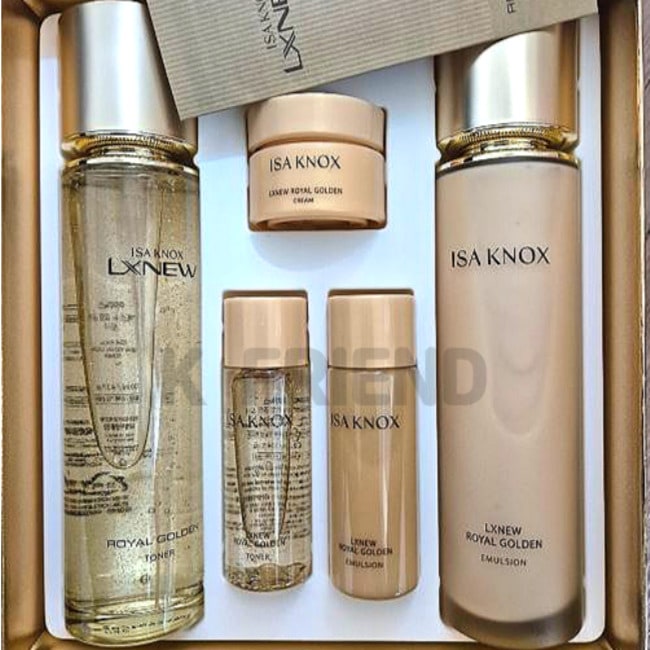 LXNEWロイヤルゴールデン基礎化粧品2種セット ロイヤルゼリー抽出物 リフティング ツヤ肌 高機能化粧品 肌ブースティング 肌の活力 肌ブースティング コスメギフトセット 女性へのギフト