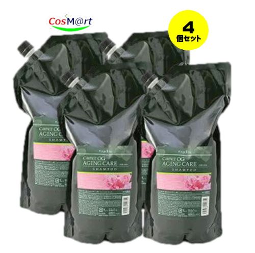 【4個セット】 ナプラ ケアテクト OG シャンプー AC エイジングケア / 1200mLリフィル 【 シャンプー ハリコシボリューム 】 4540688142754-4