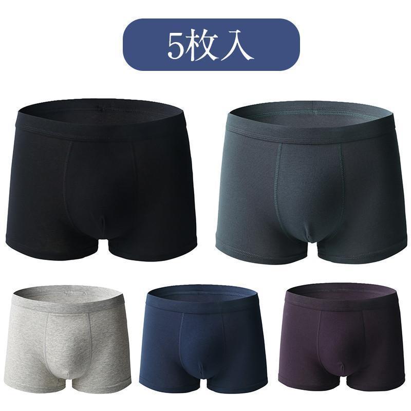 ボクサーパンツ メンズ 下着 5枚組 男性用 快動ボクサー ボクサーブリーフ 吸汗速乾 防菌防臭 インナー ストレッチ 通気