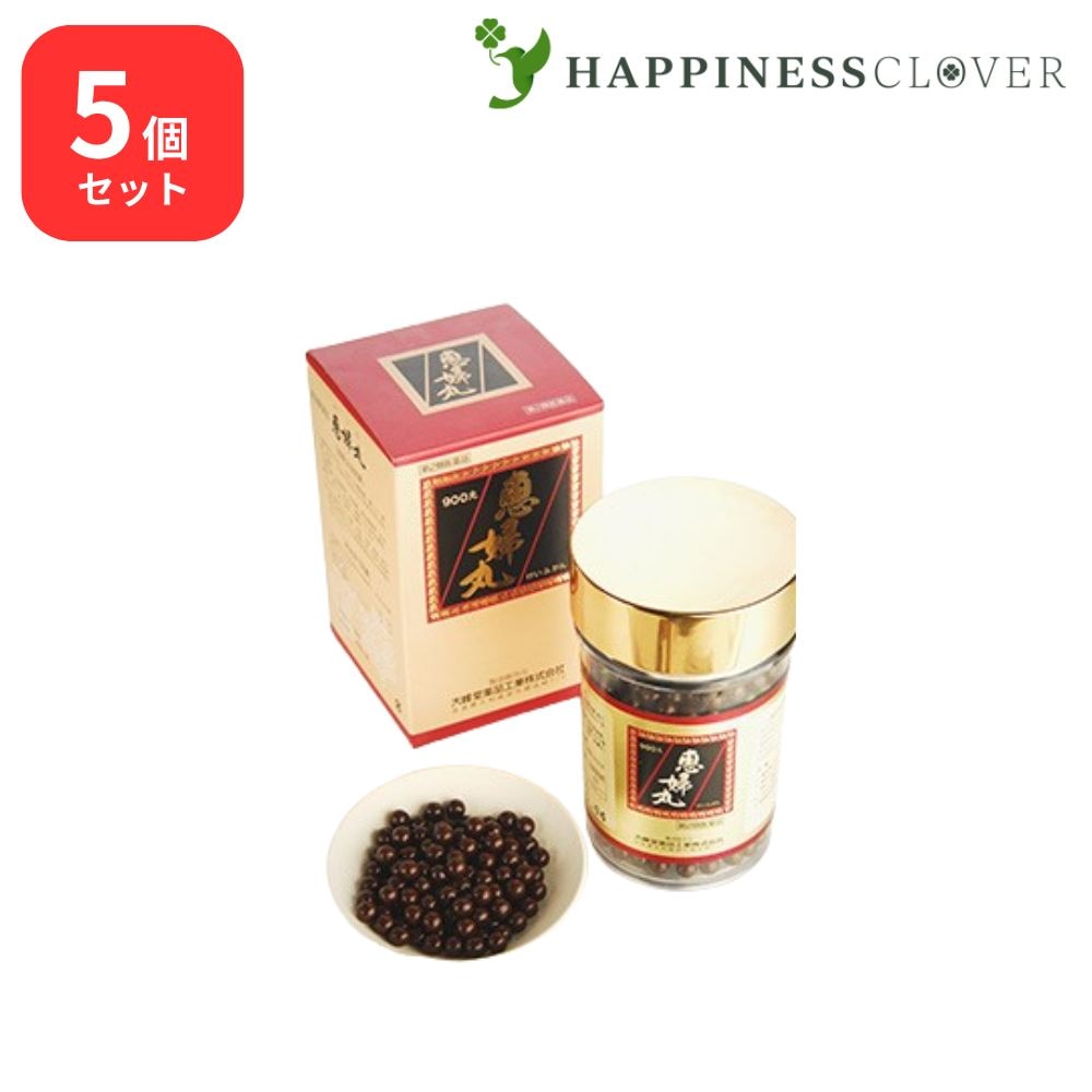 【5個セット】 【第2類医薬品】 恵婦丸 900丸 月経不順 月経異常 月経痛 更年期障害 血の道症 肩こり めまい 頭重 打ち身 打撲症 しもやけ しみ 湿疹 皮膚炎 にきび