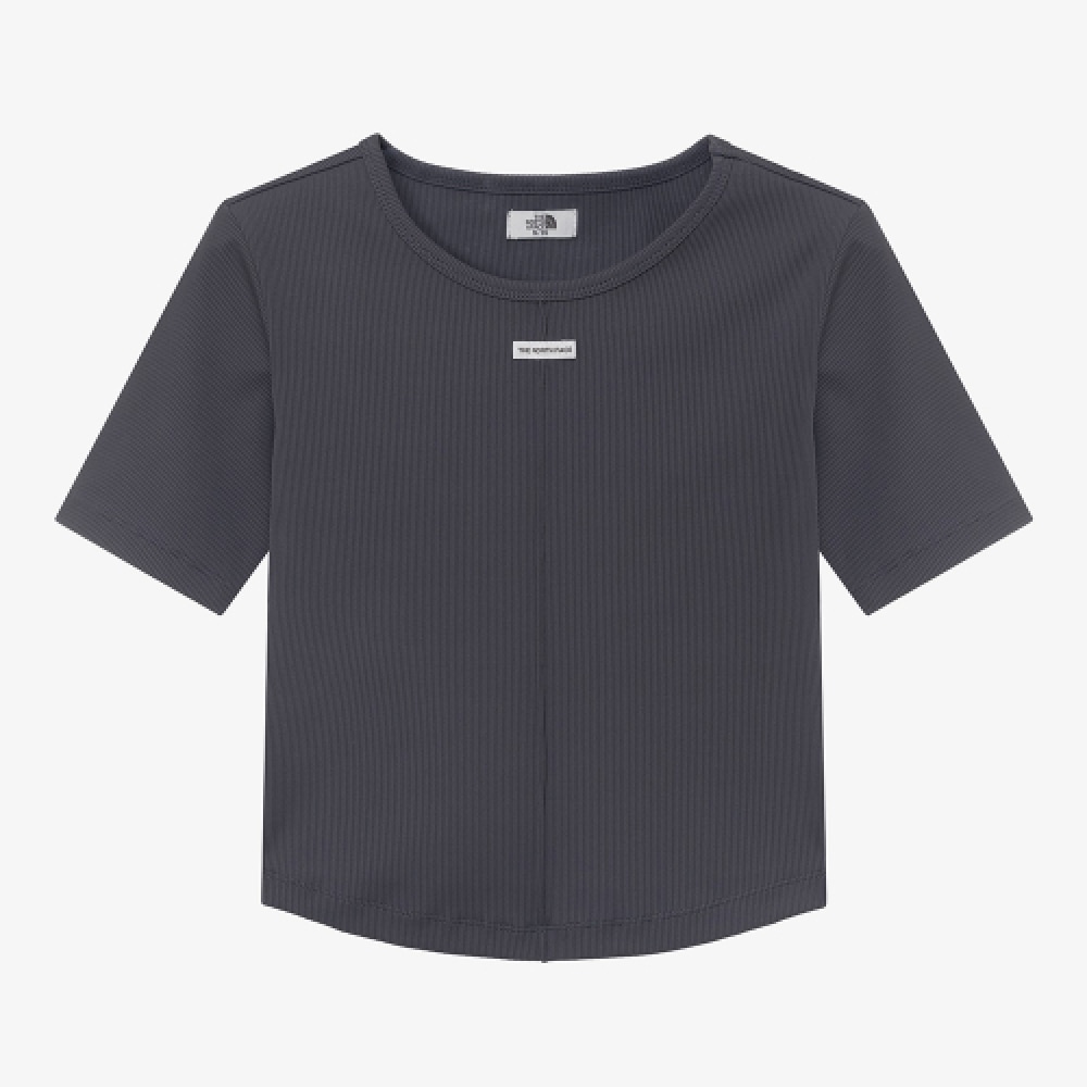 ザ・ノース・フェイス NT7UR31J ホワイトレーベル女性用ソフトウェーブ半袖ラウンドTシャツ_チャコールグレー 5,856円