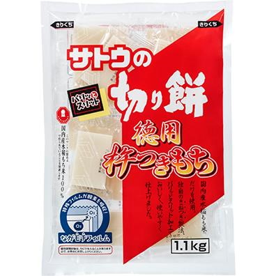 他サイト： サトウ食品 サトウの切り餅 徳用杵つき餅1.1ｋｇ 【レンジで簡単調理】の商品画像