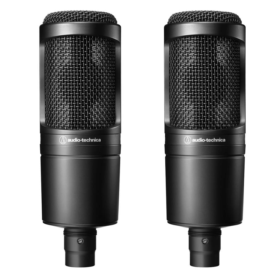 2個セット AT2020 コンデンサーマイク XLR ブラック 19,861円