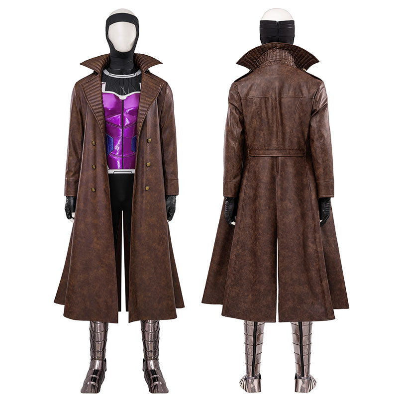 Deadpool 3,男性と大人のためのスーパーヒーローコスプレ衣装,ファンタジーマスク,パンツ,マント,変装,ポーカーカード,キング,レミー,ファンタジー映画,ファンタジー,衣装,2020