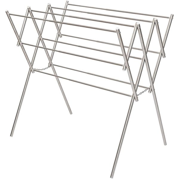 積水樹脂 セキスイ ステンレスものほし台 ステン＆ホワイト DS-150W 5,629円