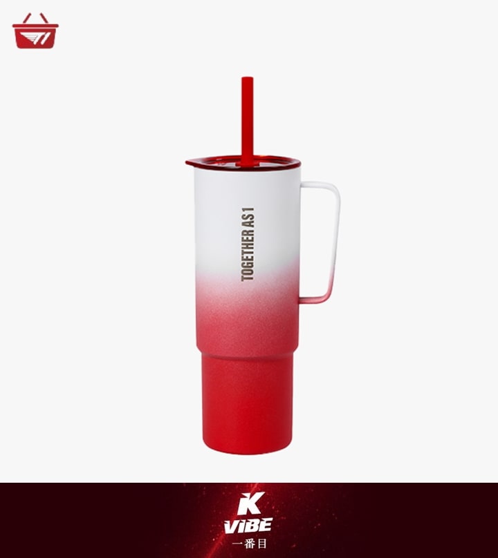 [eスポーツT1 x MiiR] Together All Day Straw Cup タンブラー
