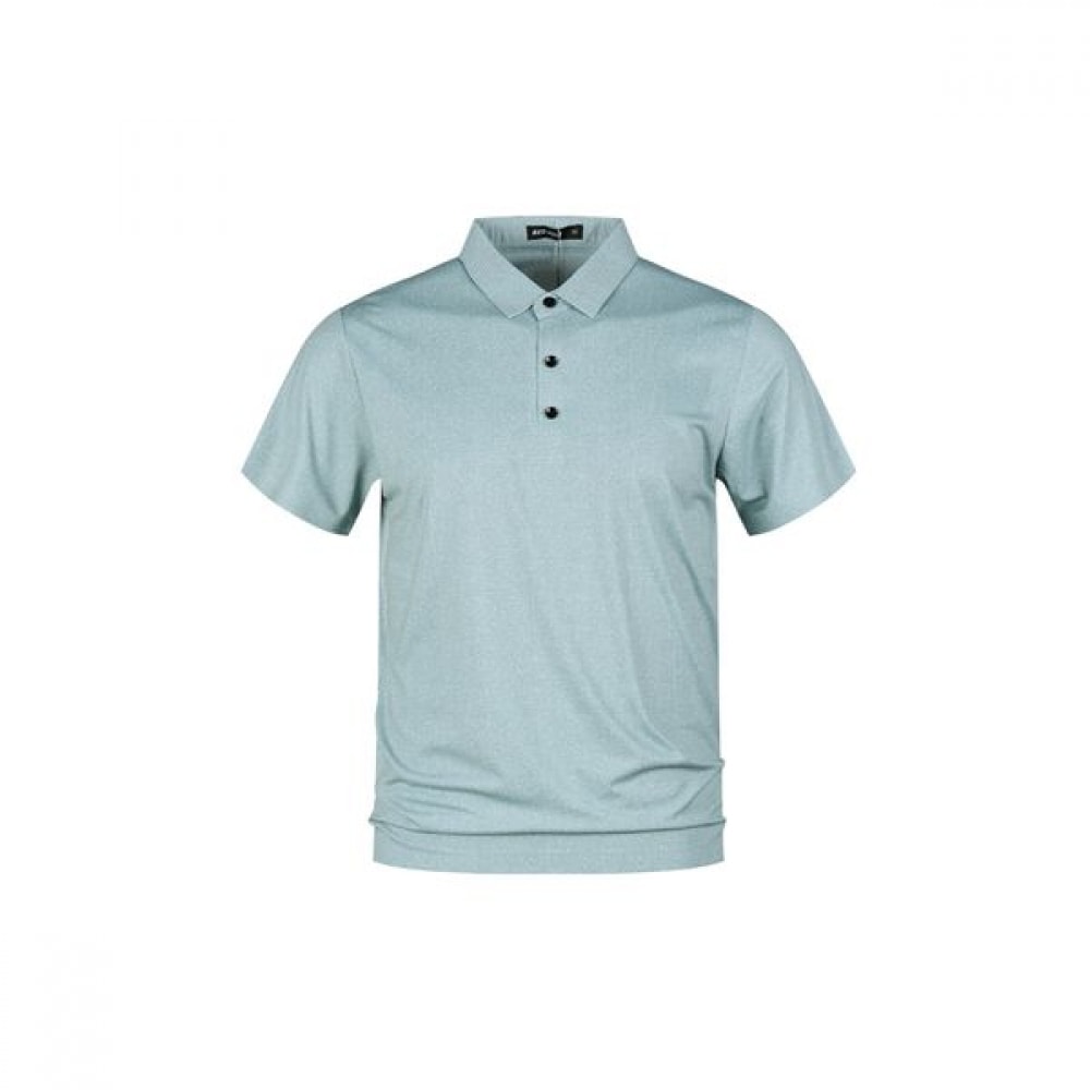 [ラックスゴルフ] ラックスゴルフレッドボルトメンズストライプテンションカラー半袖TシャツRM25M413