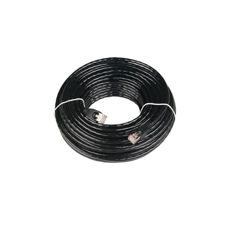 30m CAT5e 屋外仕様 2重被覆 LANケーブル 屋外用 POE対応 ランケーブル 難燃性 耐候性 高耐久 専用ピン付 適格請求書発行可LANケーブル