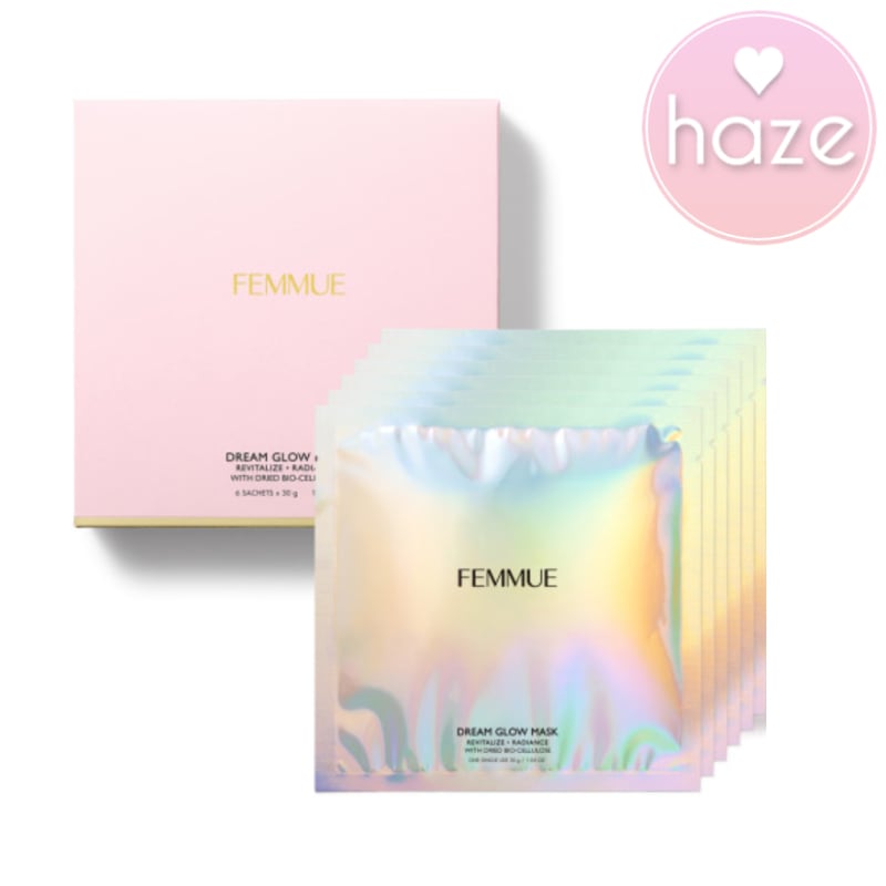 [ 6枚]ドリーム グローマスク 6枚 / 活力&光彩 ボリューム&弾力