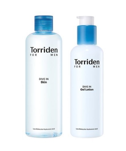 ダイブイン フォーメン スキン300ml ジェルローション200ml セット 5Dヒアルロン酸配合 3秒水分補給 クーリング処方 低刺激 男性用