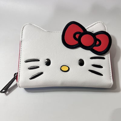 Qoo10] サンリオ ハローキティ 財布 キティちゃん二つ折り