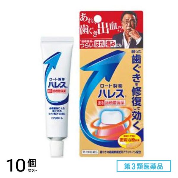 第３類医薬品 ハレス口内薬 15g 10個セット