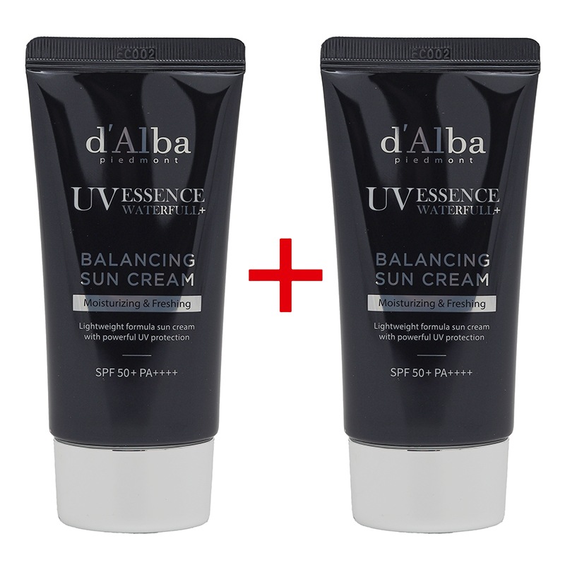 [1+1]ウォータフルバランシング日焼け止め 50ml+50ml /男性用日焼け止め/ビーガン/メンズ