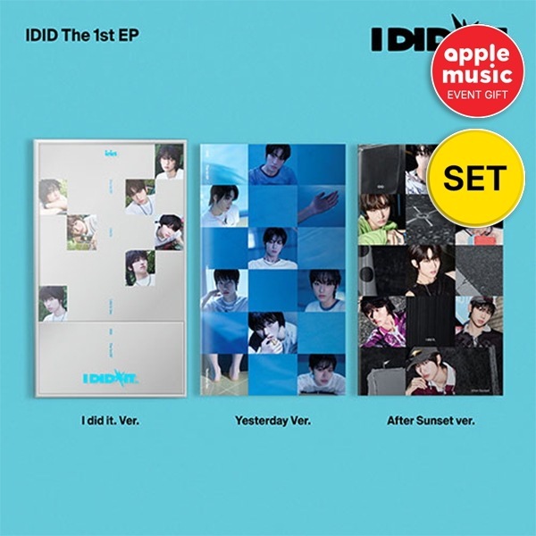 [APPLE MUSIC 特典付き][3種セット] IDID - 1st Mini [I did it]