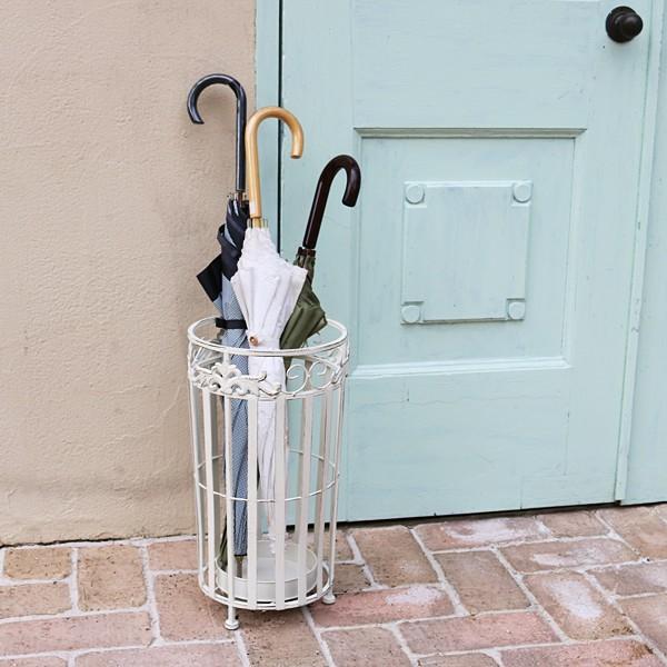 傘立て 傘たて 傘スタンド シンプル ホワイト 白 姫系 北欧 おしゃれ カフェ