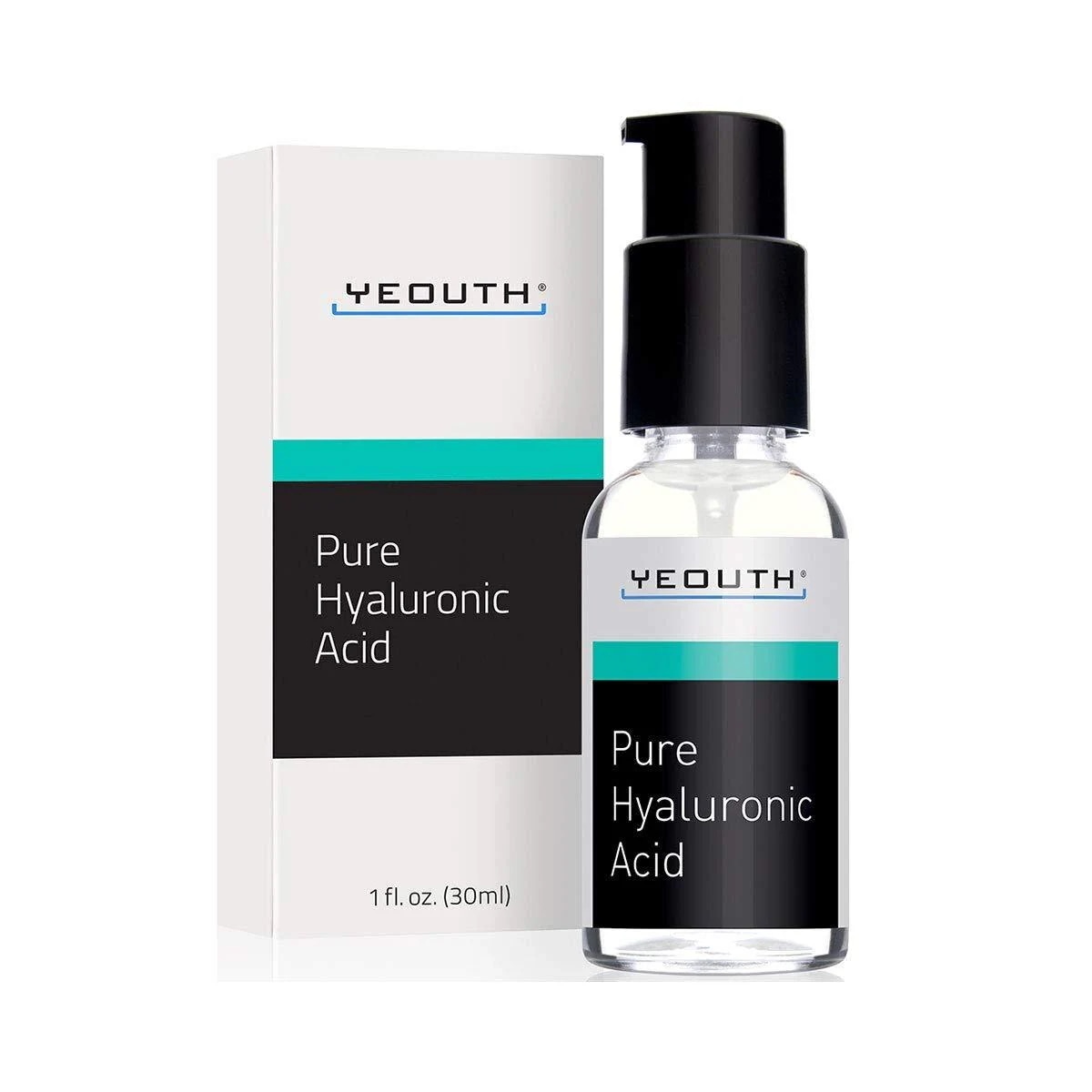 Hyaluronic Acid Serum for Face by YEUTH - 100% Pu