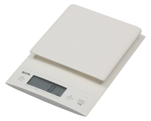 タニタ クッキングスケール 0.1g単位 3kgまで計れる ホワイト KD-320 WH キッチン