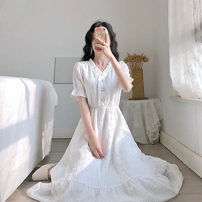 [Qoo10] 春のワンピースTシャツワンピース流行スカ : レディース服