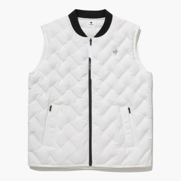 チョッキ TQT QP423EDVO1-OWT エアフレックス グース パディング ベスト / OFF-WHITE
