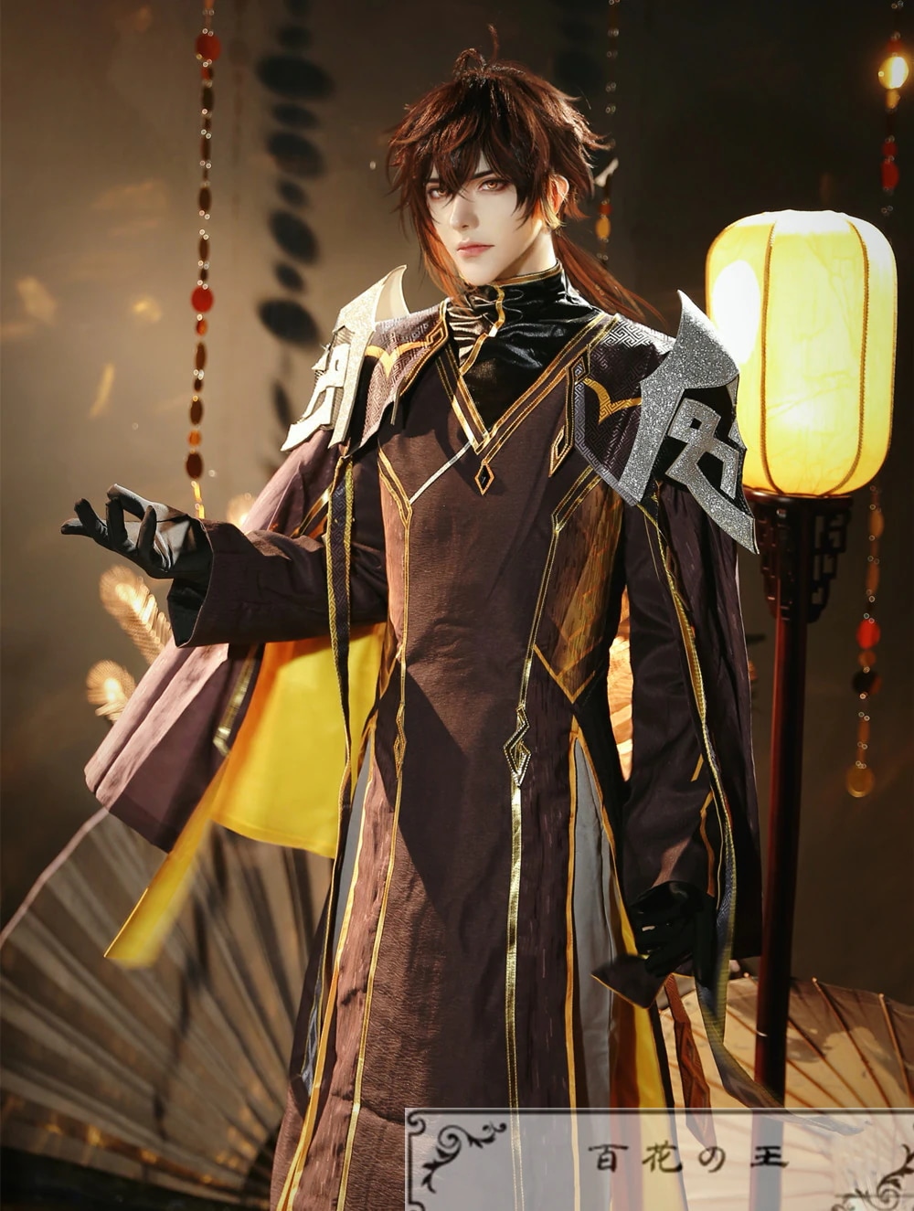 原神 Genshin げんしん 岩神モラクス 岩王帝君 鍾離 コスプレ衣装 コスチューム