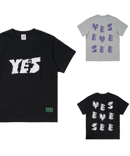 Qoo10 イェスアイシー ANGRY DOG TEE ロゴ 半袖
