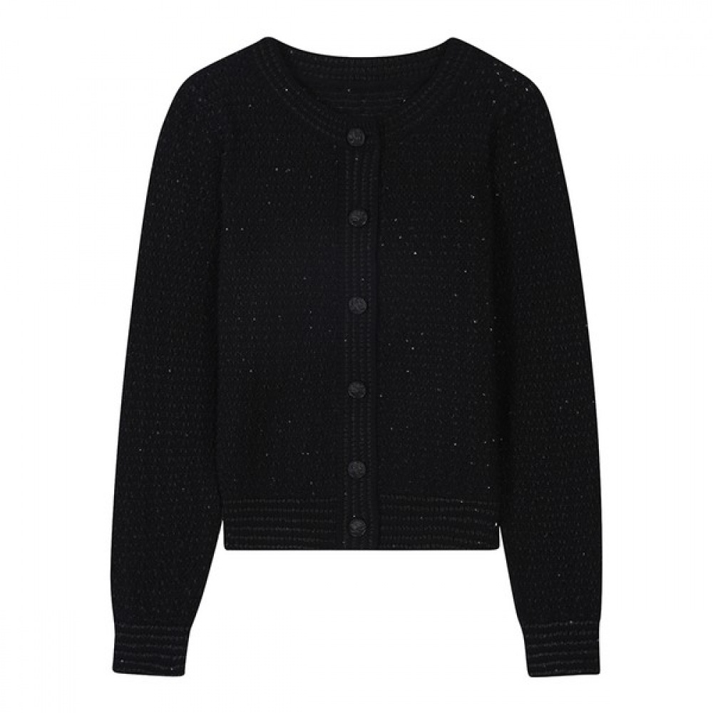 [ベスティヴェリ] スパンコールウィーブニットカーディガン（BICCC2961）