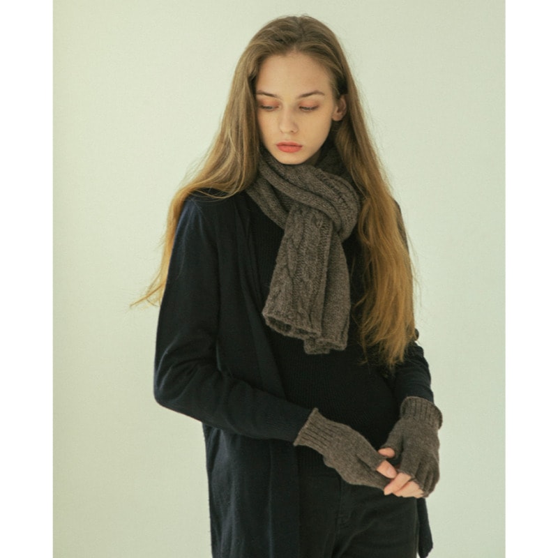 NORDICISLAND/ muffler ensemble 2color/ マフラーアンサンブル