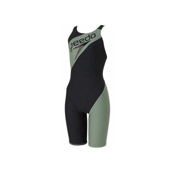 女性 丈夫 リバーシブル全身水着 5部丈 Z260657