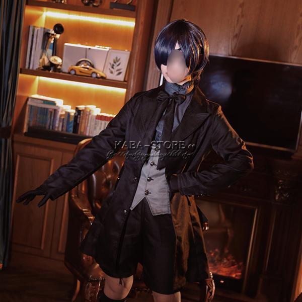 【品質良い 大好評中】迅速な出荷黒執事 シエル・ファントムハイヴ コスプレ 衣装 ウィッグ 靴 制服 cos 衣装 コスチューム 仮装 cos演出服 ハロウィンイベン