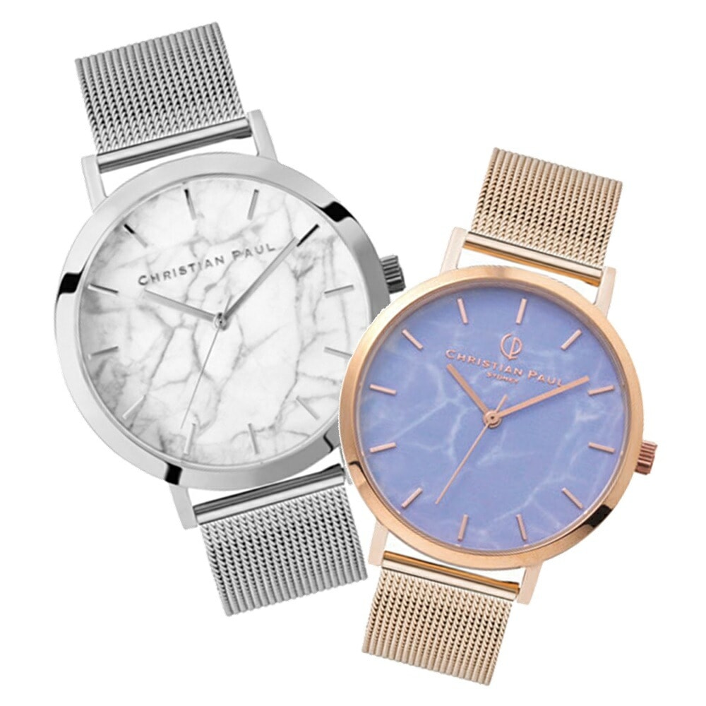 日本正規品 クリスチャンポール ペアウォッチ ペア腕時計 おしゃれ メッシュベルト カップル お揃い プレゼント 誕生日 結婚式 結婚記念日 結婚内祝い 結婚祝い プレゼント 夫婦 両親 ペアギフト 27,885円