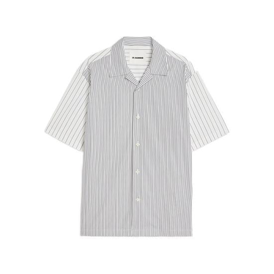 JIL SANDER Men Shirts J45329 J22DL0365 154 WHITE BLACK