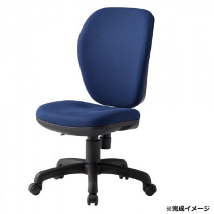 藤沢工業(TOKIO) オフィスチェアハイバック FST-77H ネイビー