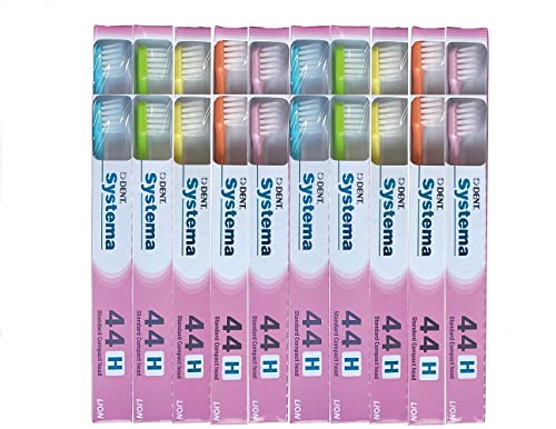 ライオン DENT.EX システマ 歯ブラシ 20本 44H(コンパクト かため)