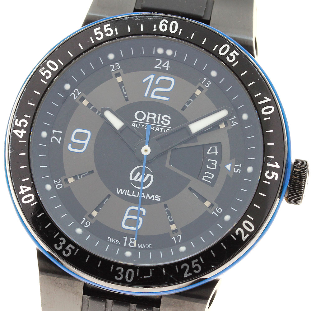 オリス ORIS 7634.47 ウィリアムズ F1チーム デイデイト 自動巻き メンズ _939595【中古】