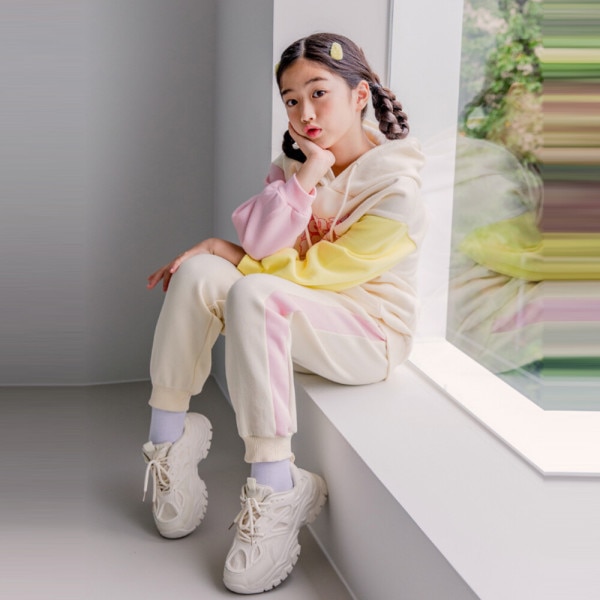 バブルツリー X318ユニラブ起毛上下セット