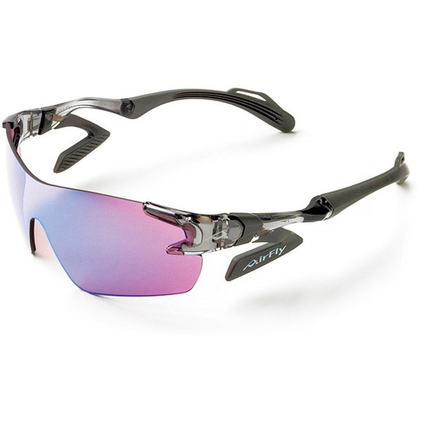 AirFly エアフライ AF301C34L スポーツサングラス (クリアーアッシュ) L ノーズパットレス サングラス スポーツ トレッキング ゴルフ ジゴスペック
