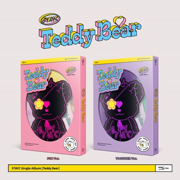 STAYC Single Album [Teddy Bear] セット(FUN Ver. + TOGETHER Ver.)