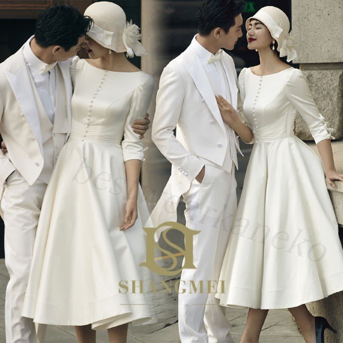 エンパイアライン ウエディングドレス 二次会 花嫁ドレス フォーマル 高品質 ロングドレス 演奏会