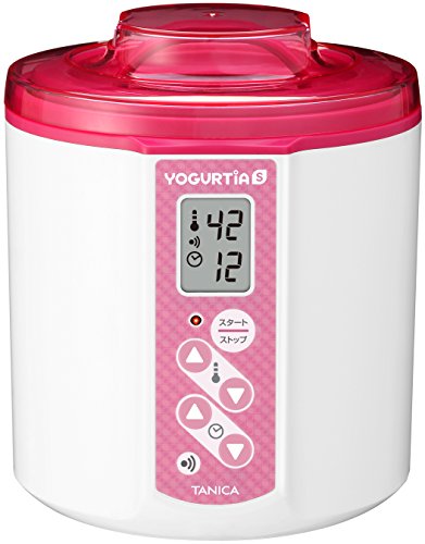 色：ホワイト TANICA 温度調節(25*70*) ・タイマー・ブザー付ヨーグルトメーカー ヨーグ 12,305円
