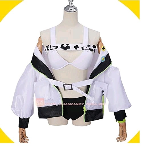 フルセット 衣装+帽 FGO 清少納言 バーサーカー 水着 霊基再臨 第1段階 コスプレ衣装/風 靴 ウィッグ 追加可