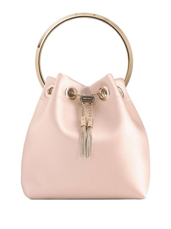 JIMMY CHOO Women Shoulder Bags BONBON FUQMACARON LIGHTGOLD POWDER